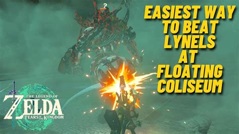 lynel coliseum|Easiest way to beat lynels in floating coliseum!!! .